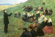 Anna Ancher et missionsmode oil